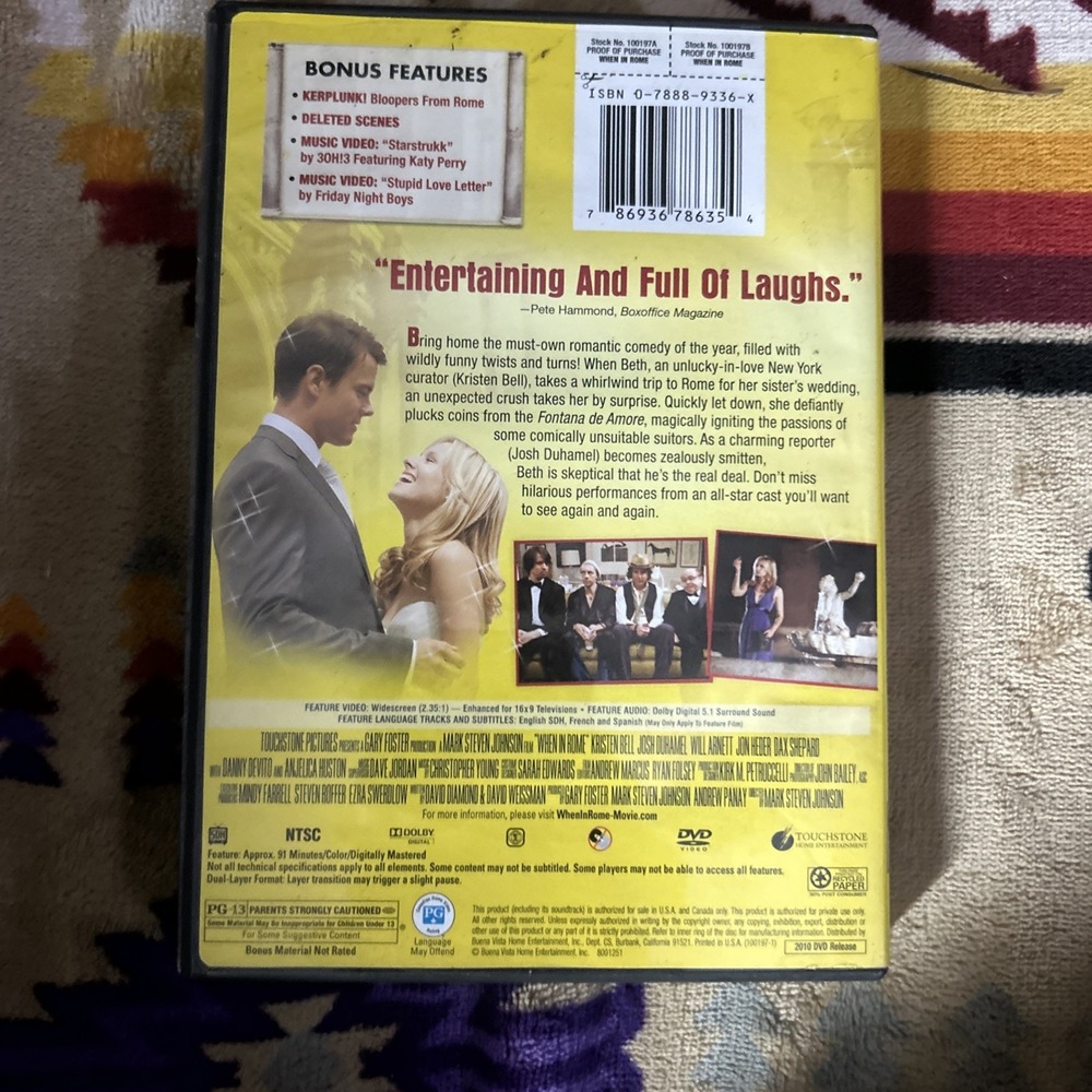 When in Rome DVD - Picture 3 of 3